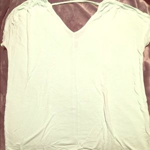 Loose V neck top